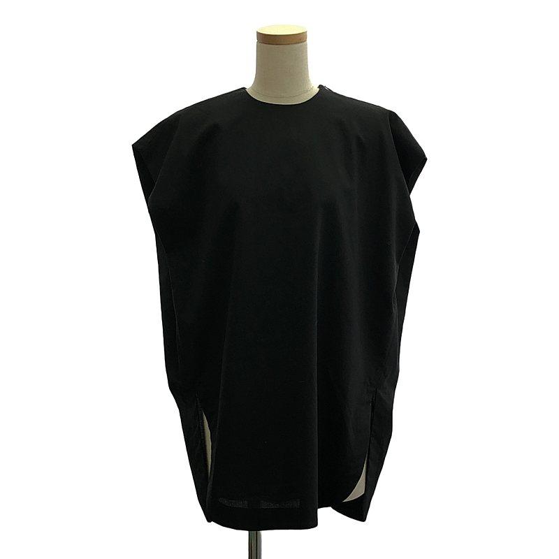 HYKE - HYKE / ハイク | バックレースアップ デザインノースリーブ ブラウス | 2 | ブラック | レディース HYKE / ハイク | バックレースアップ デザインノースリーブ