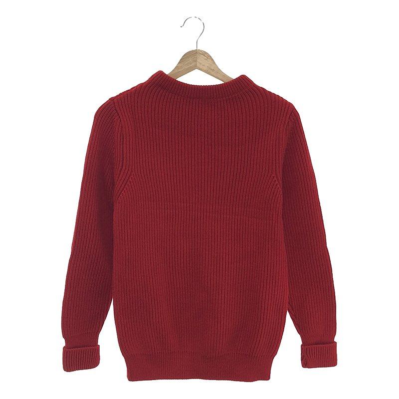 ANDERSEN-ANDERSEN 赤ニット ボートネック