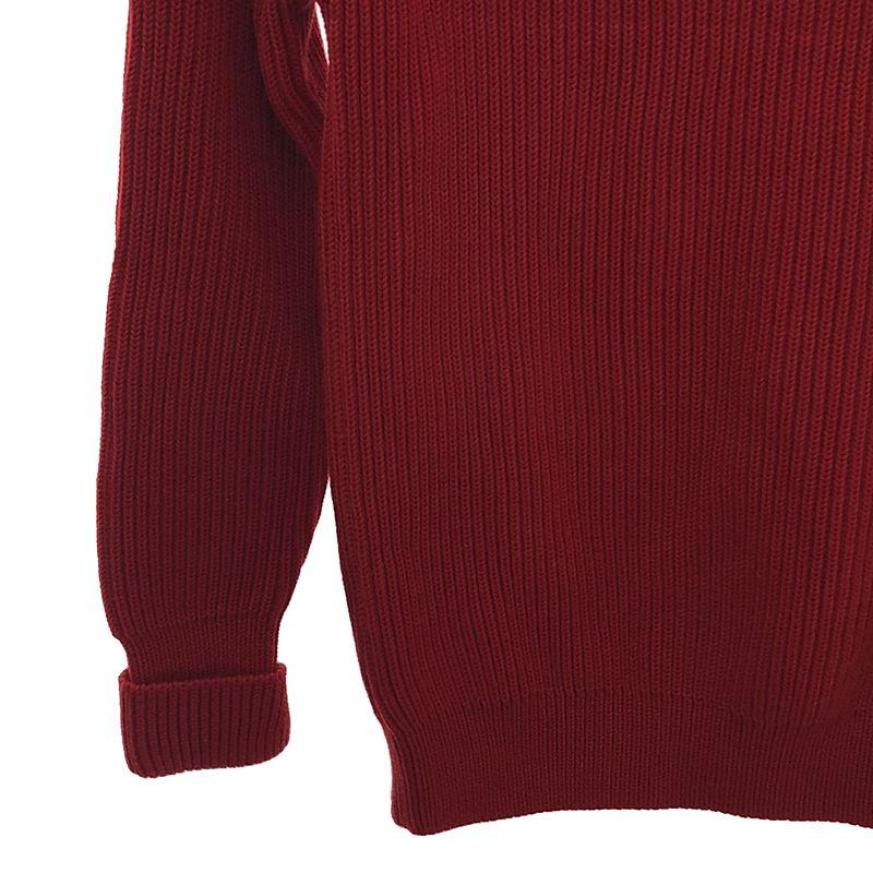 ANDERSEN-ANDERSEN 赤ニット ボートネック