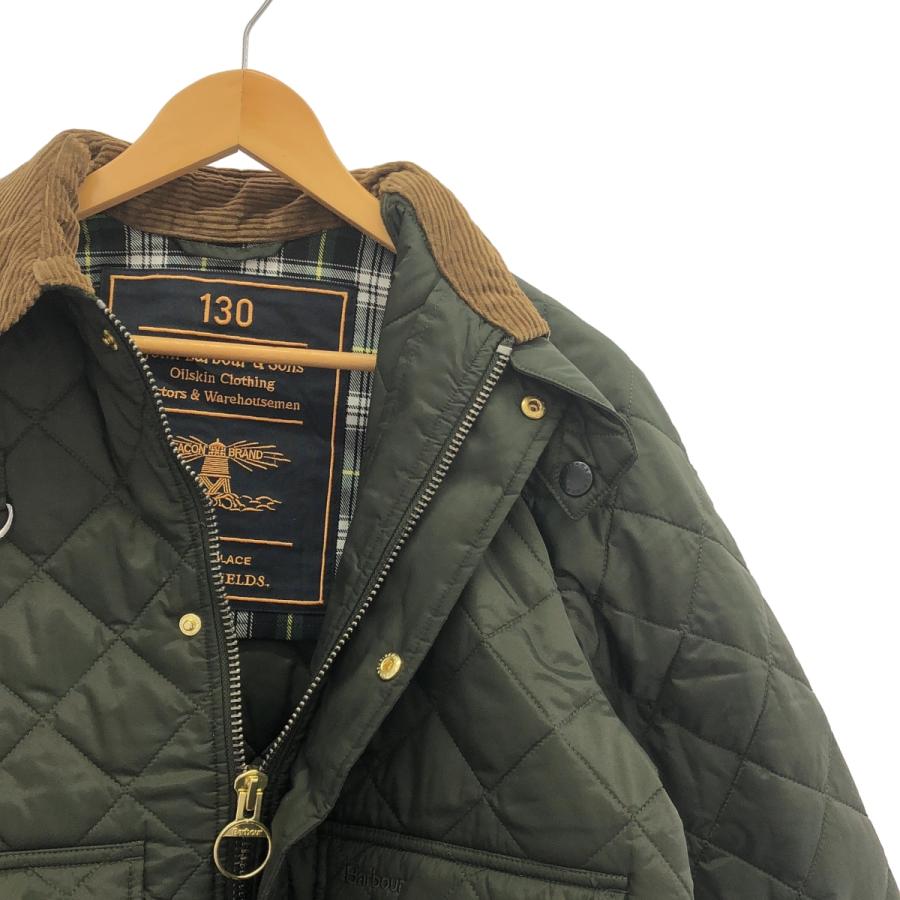 【130周年記念モデル】 Barbour スペイ キルティングジャケット 40 バブアー“金茶色コーデュロイ襟”のワックスジャケット