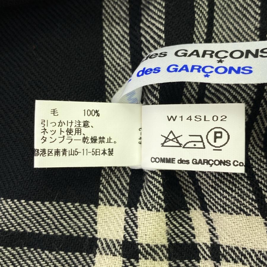 COMME des GARCONS 【美品】 / コムコム | チェック 大判 ストール