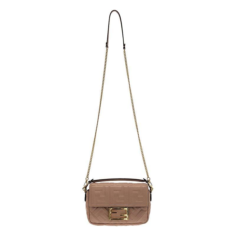 FENDI / フェンディ | ズッカ ミニバケット ショルダーバッグ 
