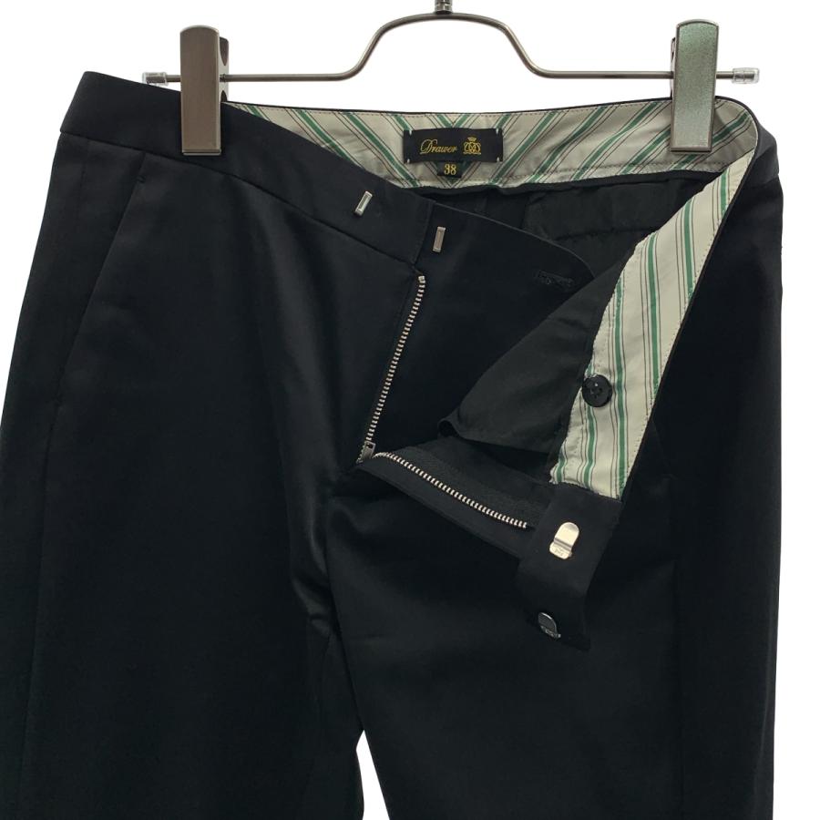 drawer ドゥロワー パンツ DRAWER（ドゥロワー） シルクウールミカドテーパードパンツ : KLD