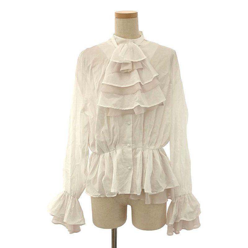 madder madder / マダマダ | “絵画の中の”JABOT BLOUSE ジャボブラウス 