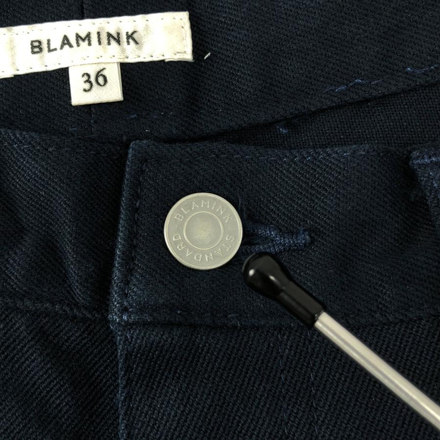 BLAMINK / ブラミンク バックポケット ストレートパンツ BLAMINK  
