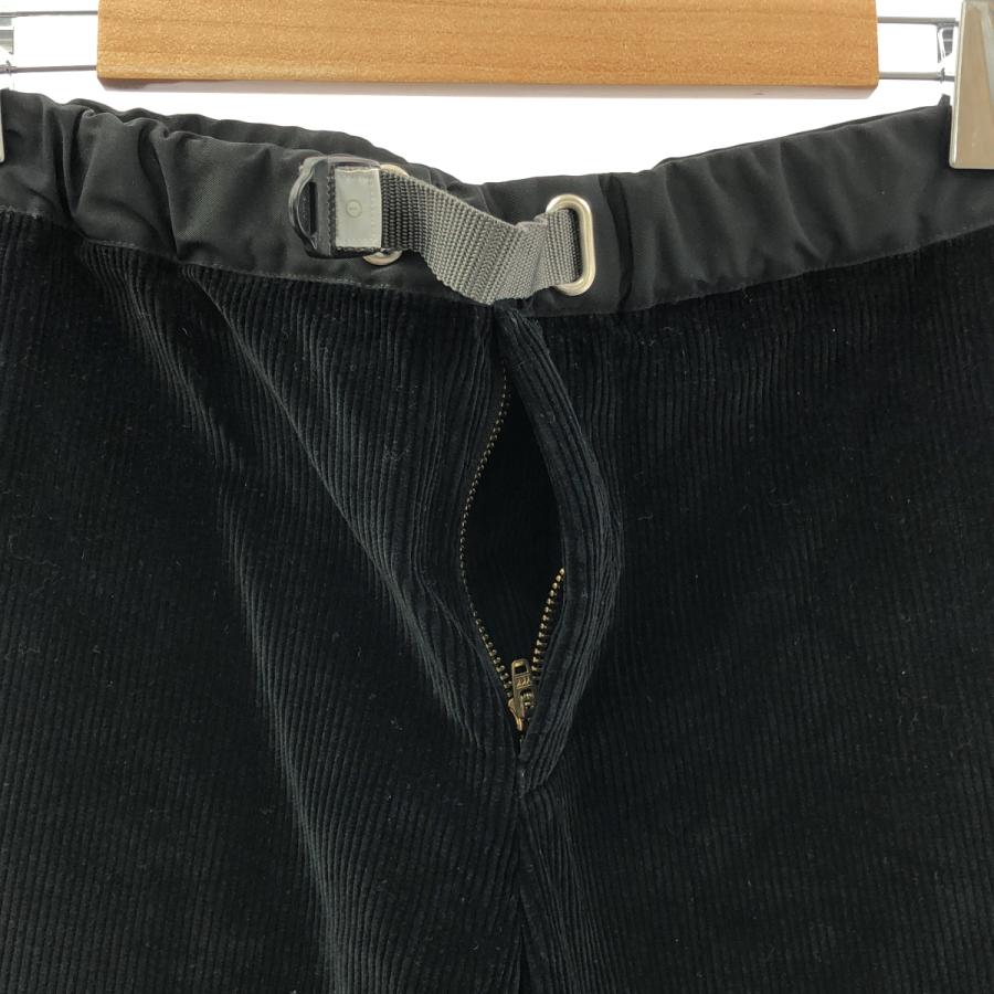 kolor BEACON / カラービーコン | corduroy Tapered pants コーデュロイ パンツ | 1 | ブラック | メンズ kolor BEACON / カラービーコン corduroy Tapered pants コーデュロイ