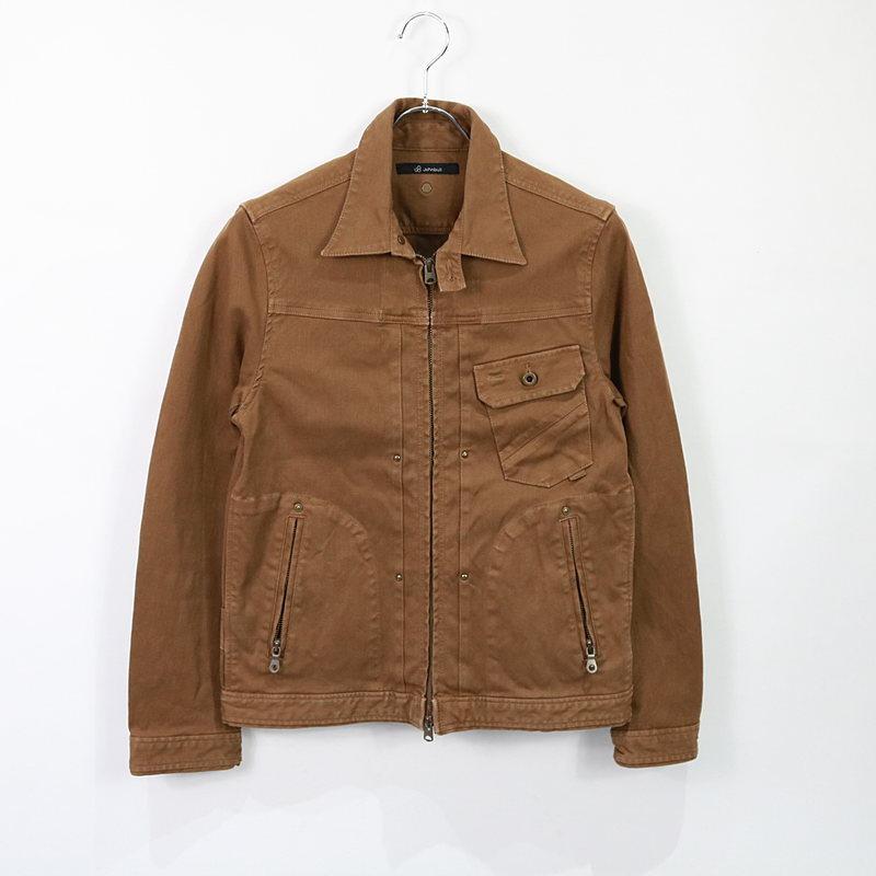 Johnbull / ジョンブル | 製品染めジップアップジャケット S Johnbull / ジョンブル | 製品染めジップアップジャケット S