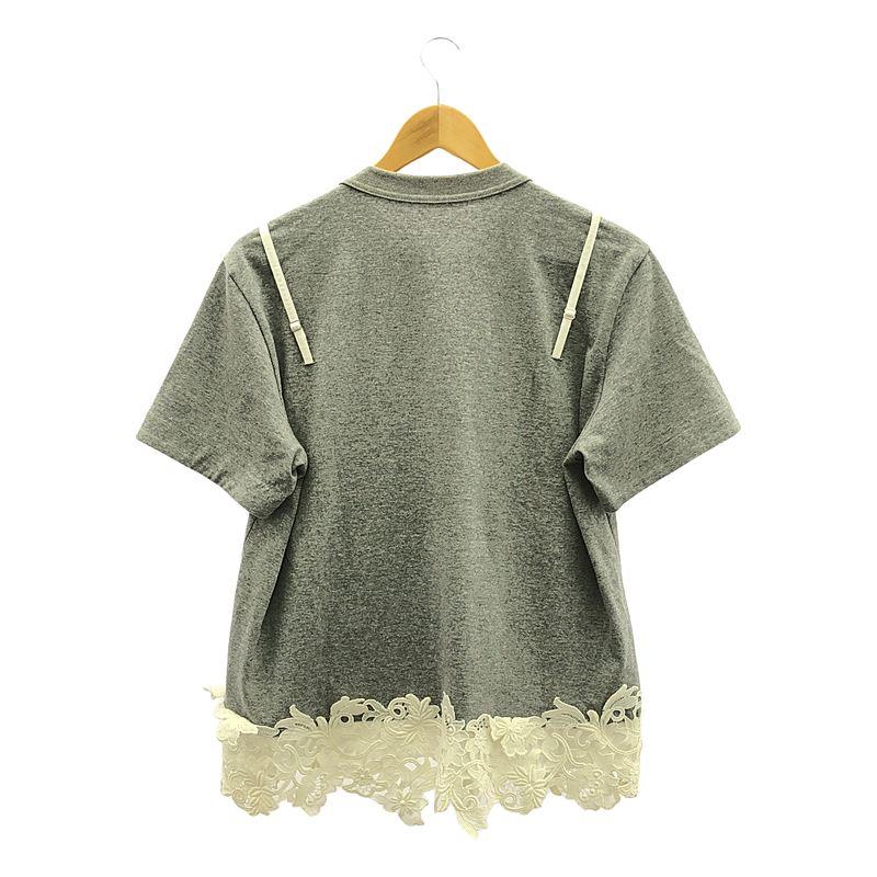 sacai（サカイ） | Lace Trim Cotton Jersey コットン レース ポケット