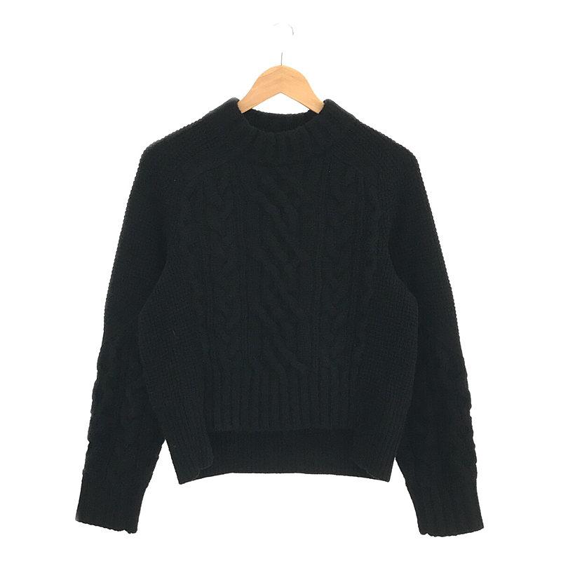 p*i様 sacai サカイ フリンジ ケーブル ニット ブルゾン ドッキング p*i様 sacai サカイ フリンジ ケーブル ニット ブルゾン ドッキング