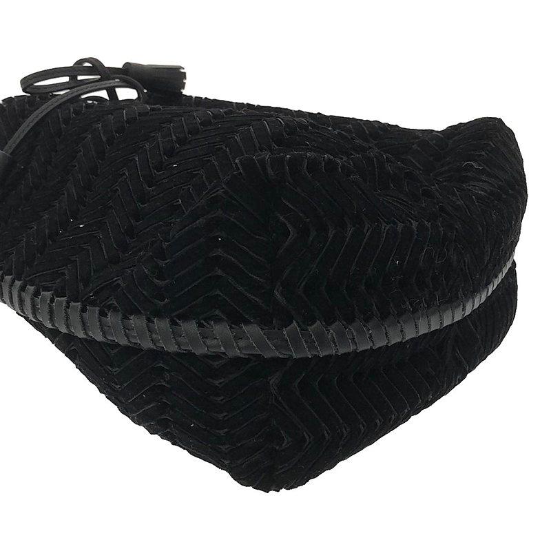ANYA HINDMARCH / アニヤハインドマーチ | THE NEESON DRAWSTRING 2way ショルダーバッグ | ブラック | レディース ANYA HINDMARCH（アニヤ・ハインドマーチ） | THE NEESON DRAWSTRING