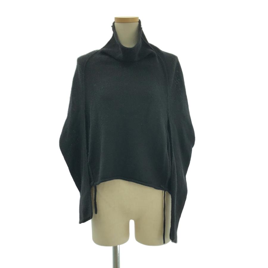 【美品】  Y's / ワイズヨウジヤマモト | 2010SS | ウール 変形 スリーブレス ニット プルオーバー | 3 | ブラック | レディース 美品】 Y's / ワイズヨウジヤマモト | 2010SS | ウール 変形 スリーブ