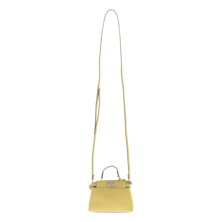 FENDI フェンディ ピーカブー 2way ショルダー  ステッチ FENDI（フェンディ） 【超美品】フェンディ ピーカブー レギュラー