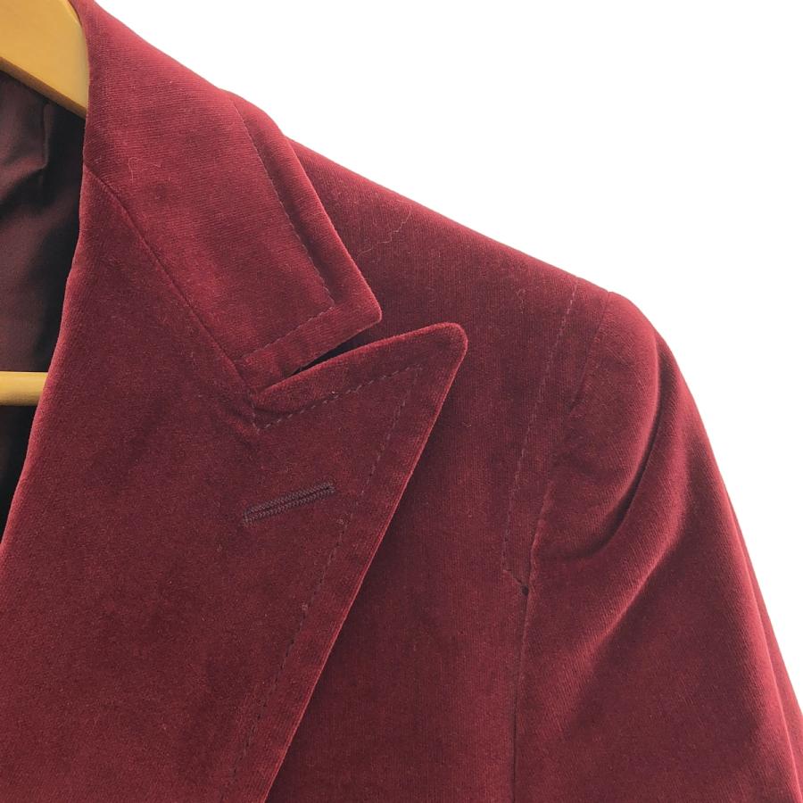 GUCCI（グッチ） ベロア ロゴボタン 2B シングルブレスト テーラード