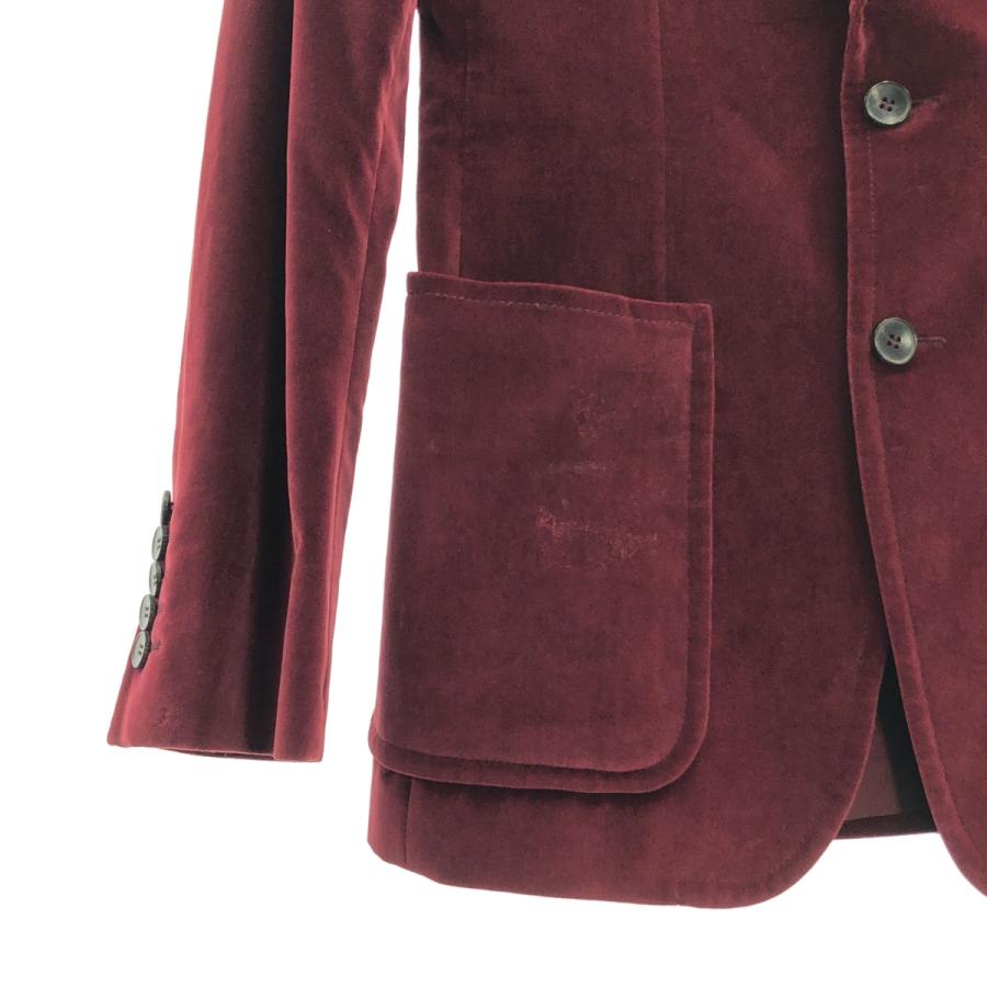 GUCCI（グッチ） ベロア ロゴボタン 2B シングルブレスト テーラード