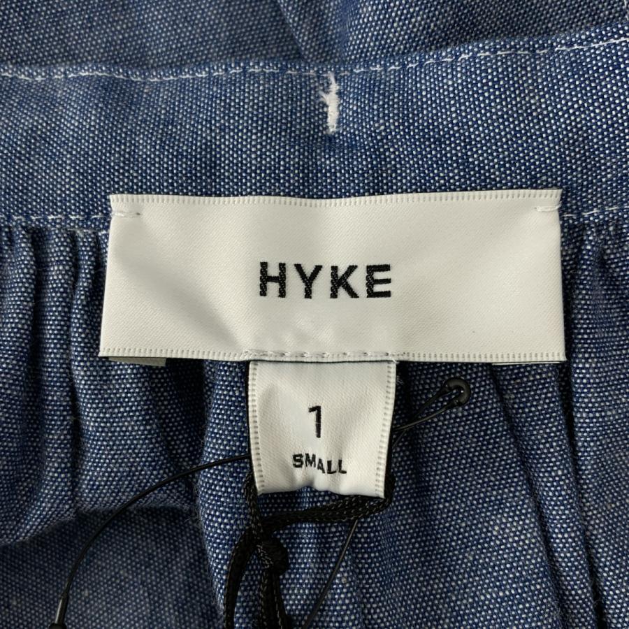 HYKE（ハイク） ReStyle Archives #3 BALLOON SLEEVE GATHERED BLUE
