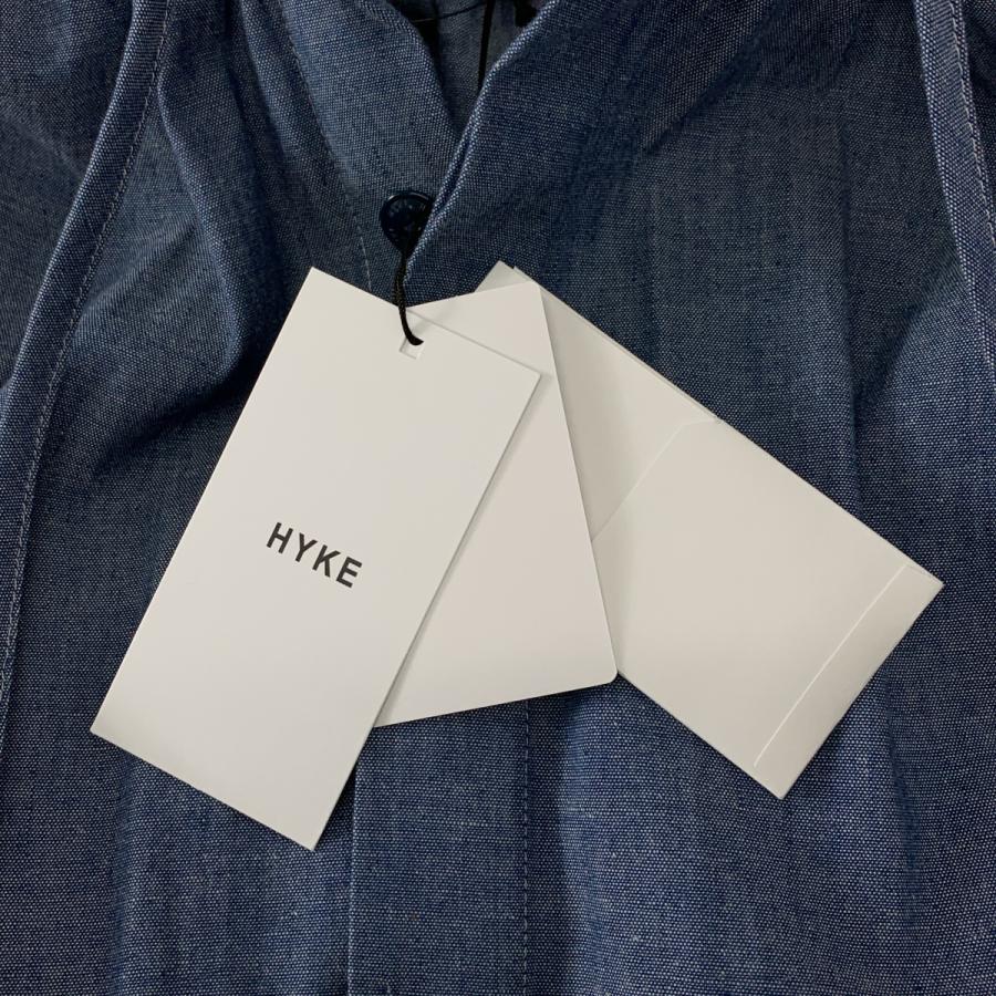HYKE（ハイク） ReStyle Archives #3 BALLOON SLEEVE GATHERED BLUE