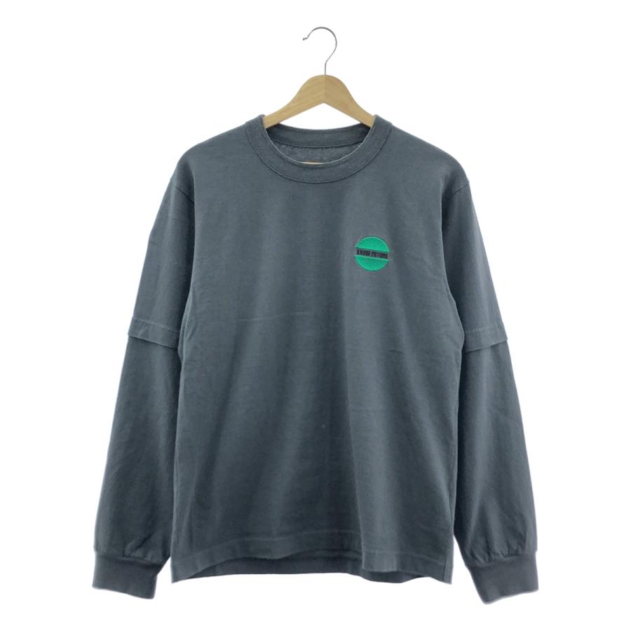 sacai サカイ KNOW FUTURE ロンＴ sacai（サカイ） KNOW FUTURE L/S T-Shirt ノウフューチャー 刺しゅう