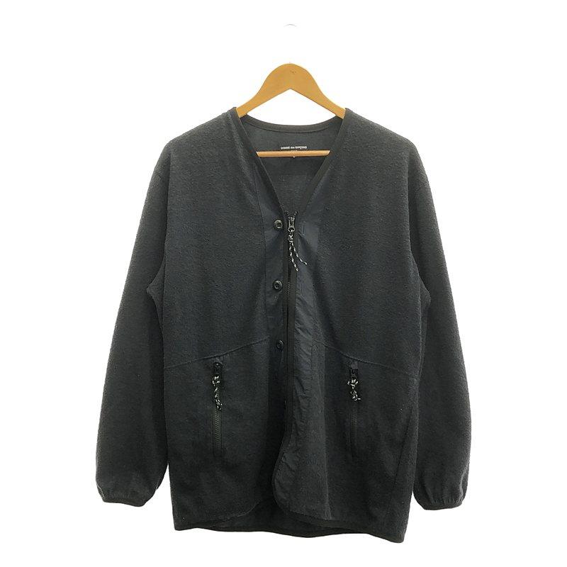 COMME des GARCONS HOMME / コムデギャルソンオム | 2023SS | コットンパイル カーディガン | S | ネイビー | レディース COMME des GARCONS HOMME / コムデギャルソンオム | 2023SS コットン