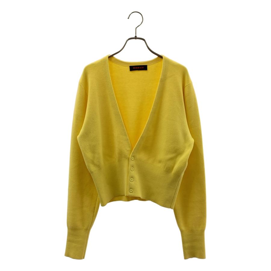 CABaN（キャバン） コットン カシミヤ Vネック カーディガン : KLD