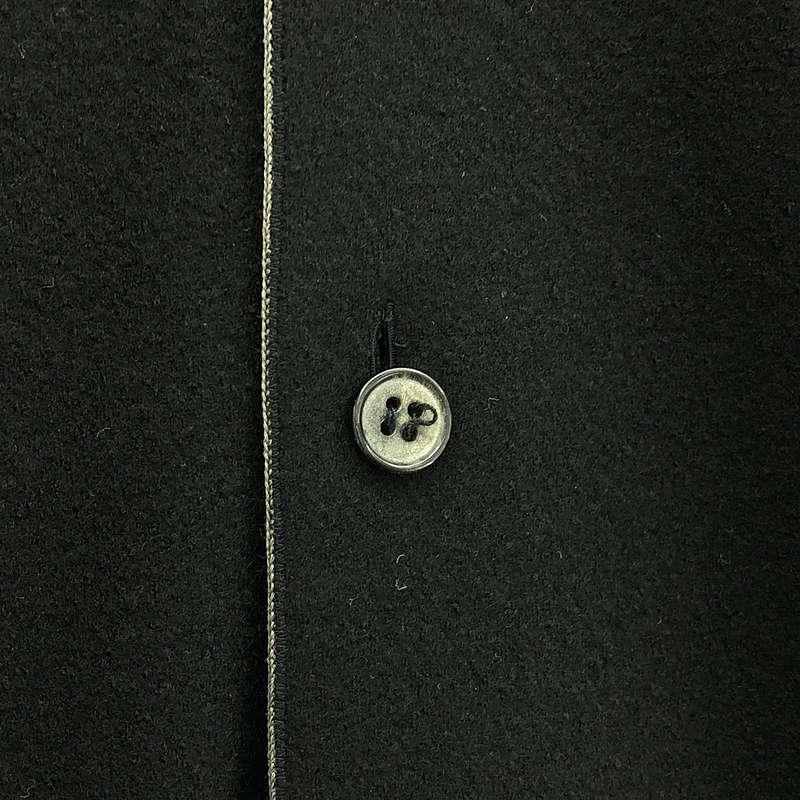 山内 ミルドウールニット・ノーカラーカーディガン 山内(ヤマウチ) / ミルドウールニット・ノーカラーカーディガン