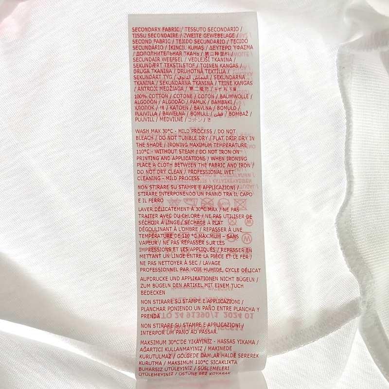 MARNI - 【美品】  MARNI / マルニ | 2024SS | ロゴプリント クロップドTシャツ | 38 | ライトブルー | レディース MARNI 【美品】 / マルニ | 2024SS ロゴプリント クロップドT