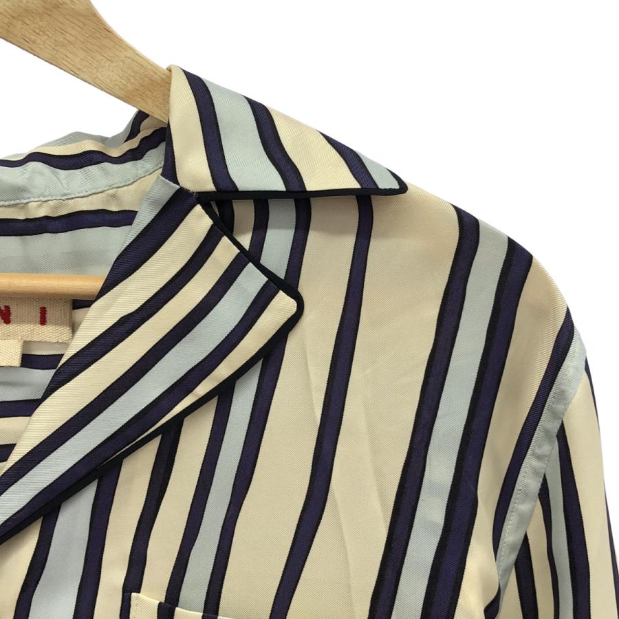 MARNI / マルニ silk 100％ / シルク オーバーシルエット オープンカラー シャツ | MARNI | 01