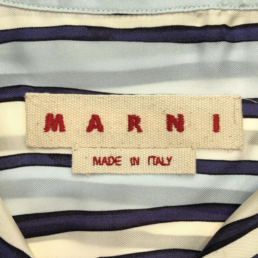 MARNI / マルニ silk 100％ / シルク オーバーシルエット オープンカラー シャツ | MARNI | 04