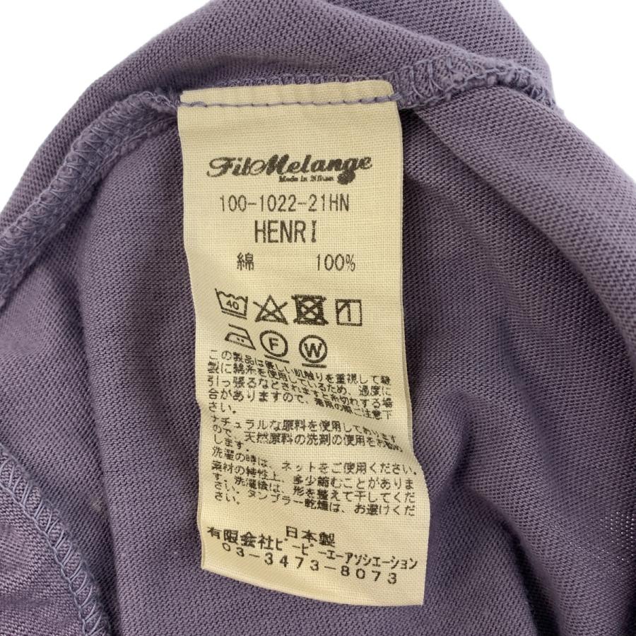 FilMelange（フィルメランジェ） HENRI / ヘンリーネック Tシャツ