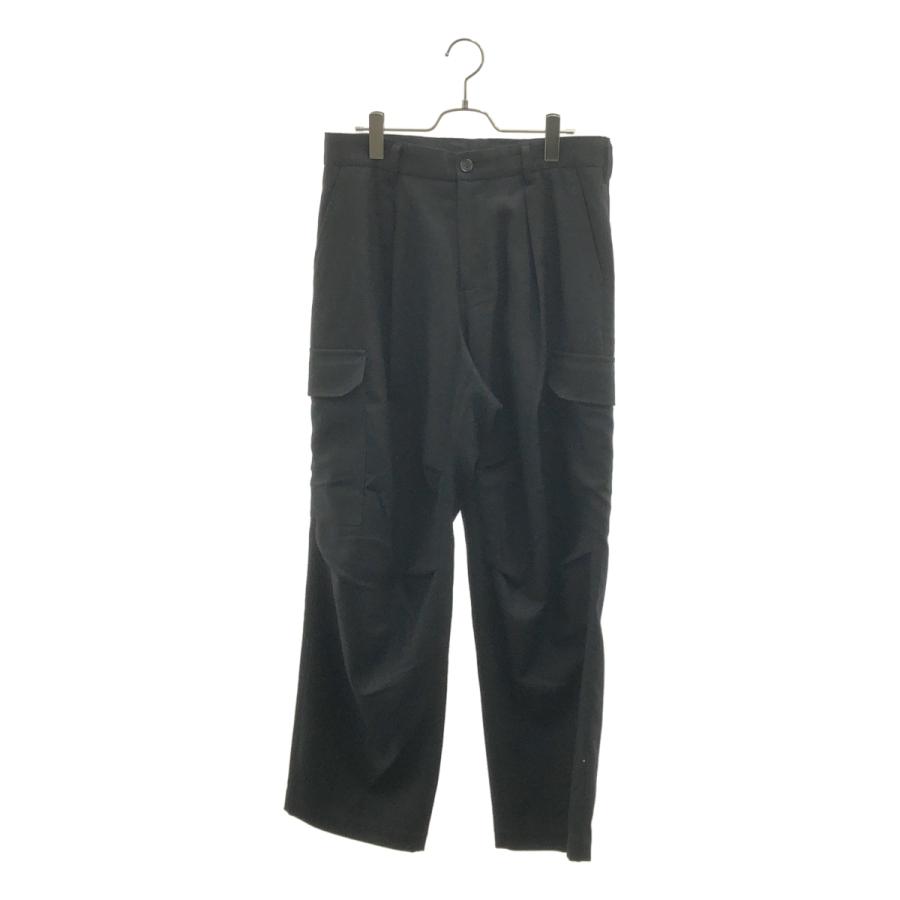POLYPLOID / ポリプロイド CARGO TUCK PANTS ウール カーゴパンツ