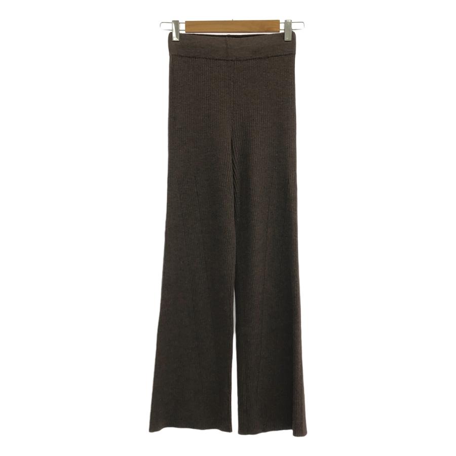 【新品タグ付き】TEN×ロンハーマン別注　コラボ　ウールリブニットパンツ Ron Herman / ロンハーマン | × TEN 別注 ウール リブ ニット