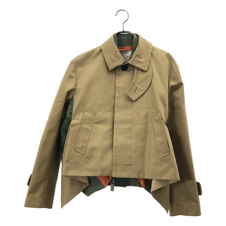 Sacai ナイロンツイルドッキングジャケット sacai（サカイ） ナイロンツイル ドッキング ジャケット : KLD ヤフー