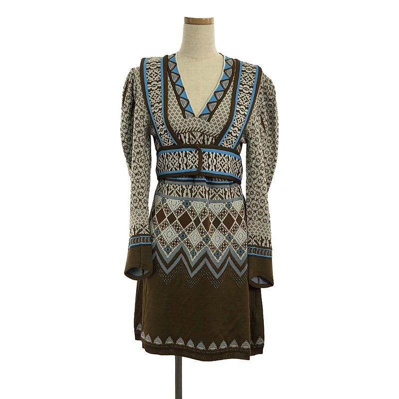 新品】 Mame Kurogouchi / マメクロゴウチ | 2022AW | Fair Isle 