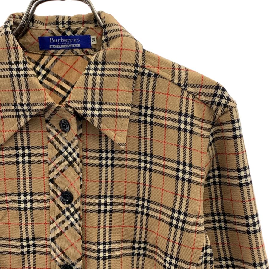 BURBERRY BLUE LABEL / バーバリーブルーレーベル ウール ノバチェック