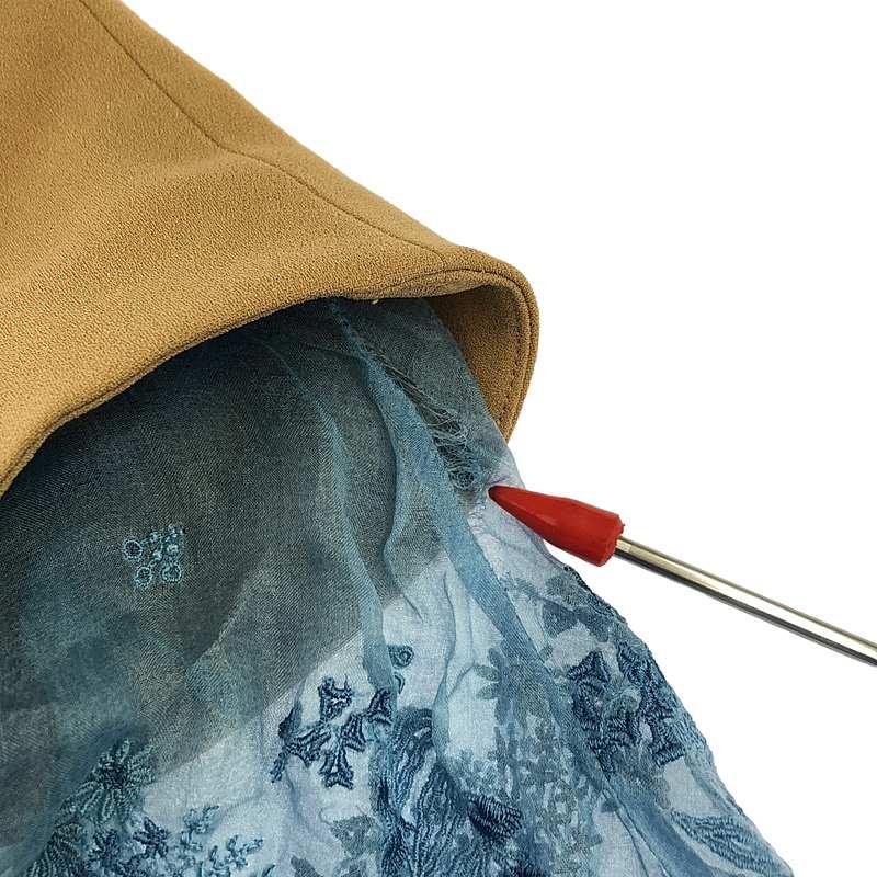 Mame Kurogouchi / マメクロゴウチ | Back Satin Crepe Mame Kurogouchi / マメクロゴウチ | Back Satin Crepe