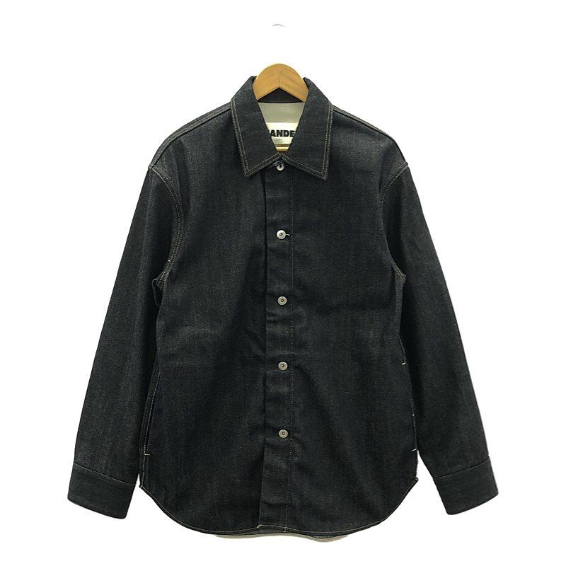 JILSANDER/ジルサンダー ウールオーバーサイズシャツ 39 JILSANDER/ジルサンダー ウールオーバーサイズシャツ 39