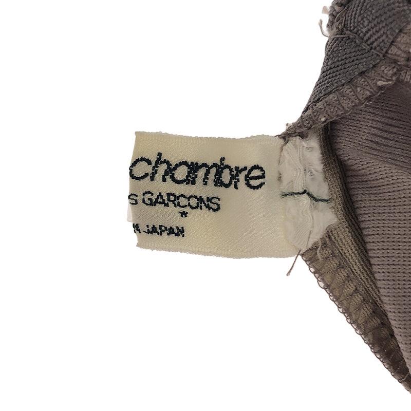 robe de chambre COMME des GARCONS / ローブドシャンブルコムデギャルソン | 90s〜 / AD1995 | ポリエステル パネル 丸襟 カットソー｜kldclothing｜06