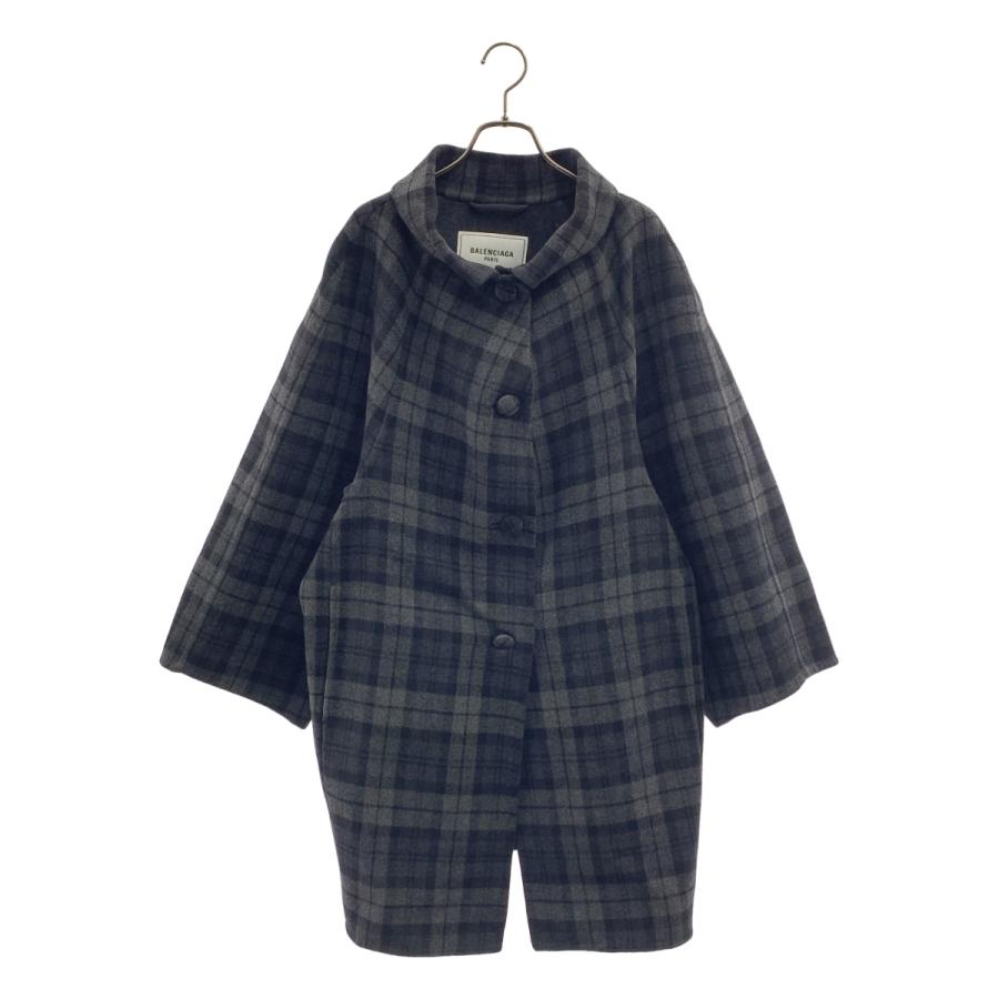 BALENCIAGA（バレンシアガ） Checked Flannel Coat チェック