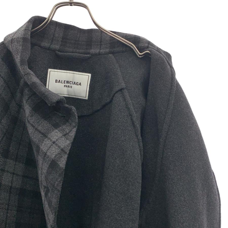 BALENCIAGA（バレンシアガ） Checked Flannel Coat チェック