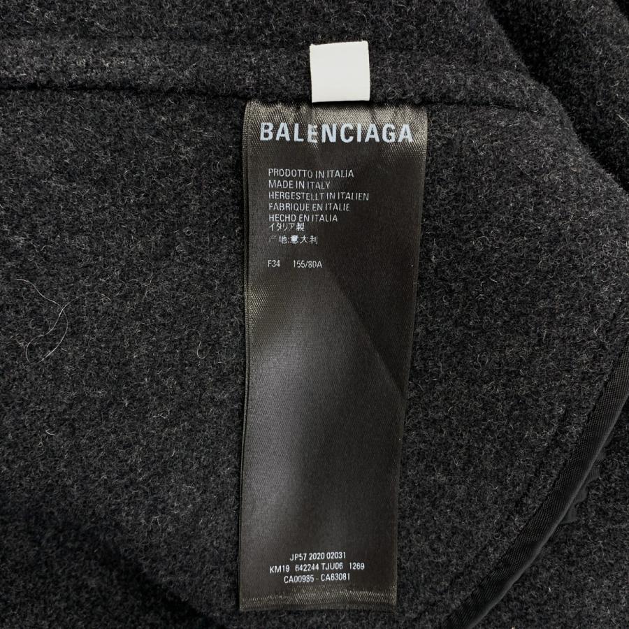 BALENCIAGA（バレンシアガ） Checked Flannel Coat チェック