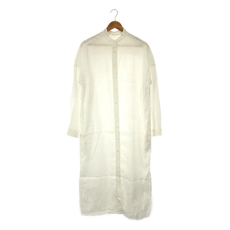 Deuxieme Classe / ドゥーズィエムクラス | 2020SS | Linen リネン ロング シャツ ワンピース | F | ホワイ :gkqy38nv26w7:KLD ヤフーショッピング店 - 通販 - Yahoo!ショッピング