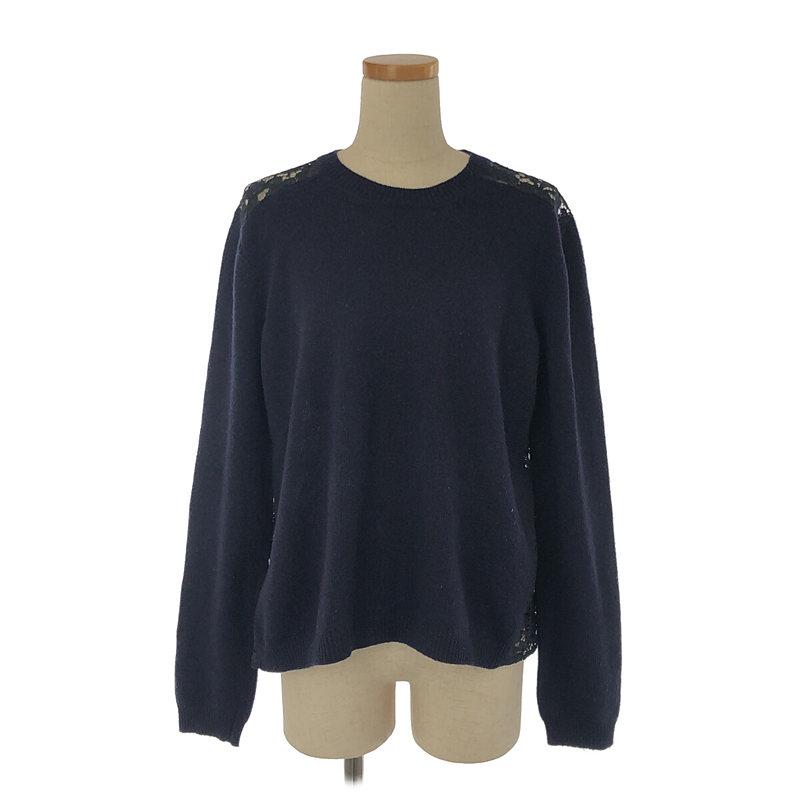 美品】 VALENTINO / ヴァレンティノ | バック レース切替 ニット | L 