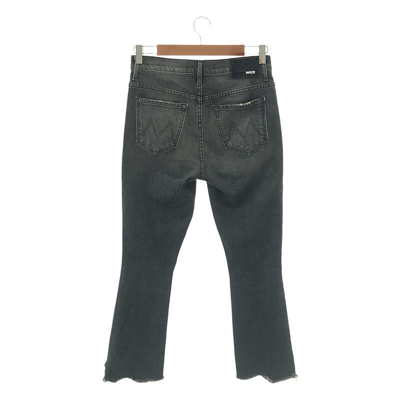MOTHER / マザー | The Insider Crop Step Chew Jeans | 26 | グレー 