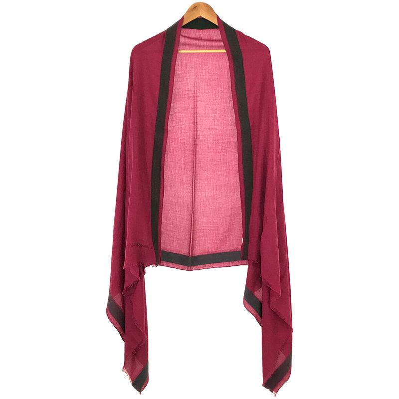 美品】 EMPORIO ARMANI / エンポリオアルマーニ | 刺繍 柄 フリンジ