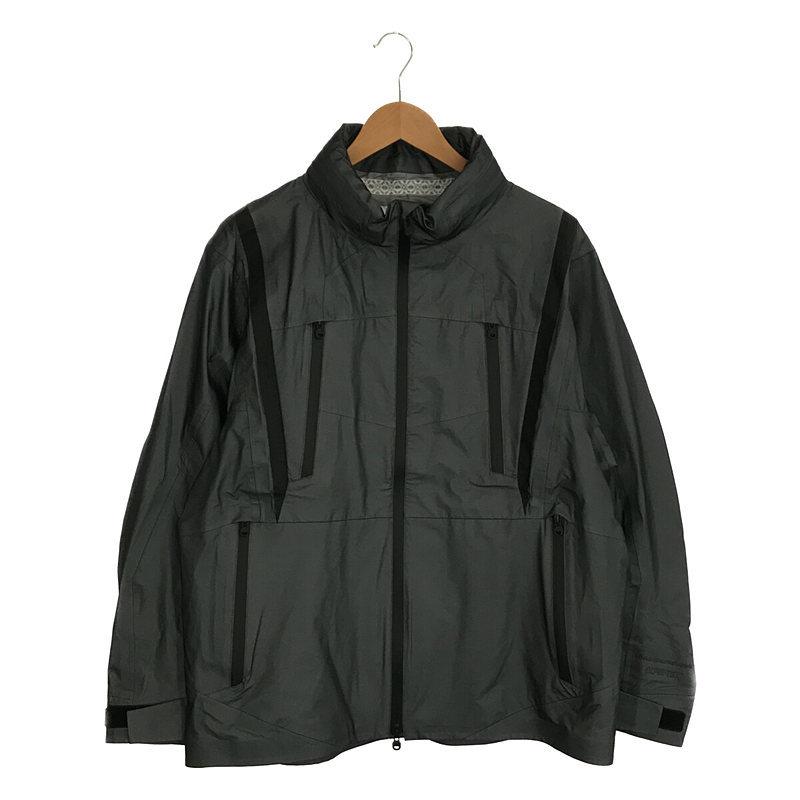 White Mountaineering / ホワイトマウンテニアリング | GORE-TEX ゴアテックス ナイロン スタンドカラージャケット |  2 | グレー | メンズ :gyj57m8zteib:KLD ヤフーショッピング店 - 通販 - Yahoo!ショッピング