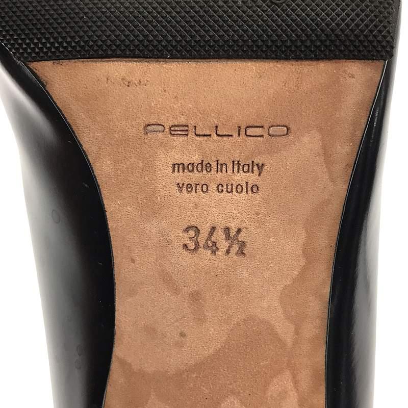 PELLICO / ペリーコ | ポインテッドトゥ ヒールパンプス | 34 1/2 | ネイビー | レディース｜kldclothing｜06