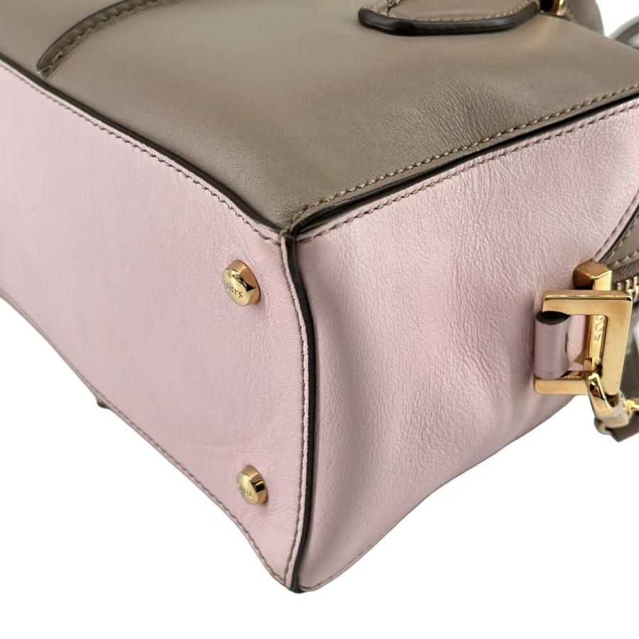 TOD'S（トッズ） D-CUBE / ディーキューブ 2way ショルダー付き レザー