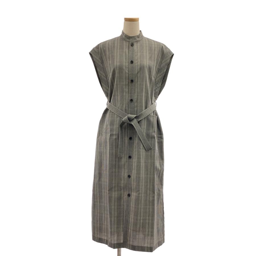AURALEE（オーラリー） SUMMER WOOL GLEN CHECK ONE-PIECE サマー
