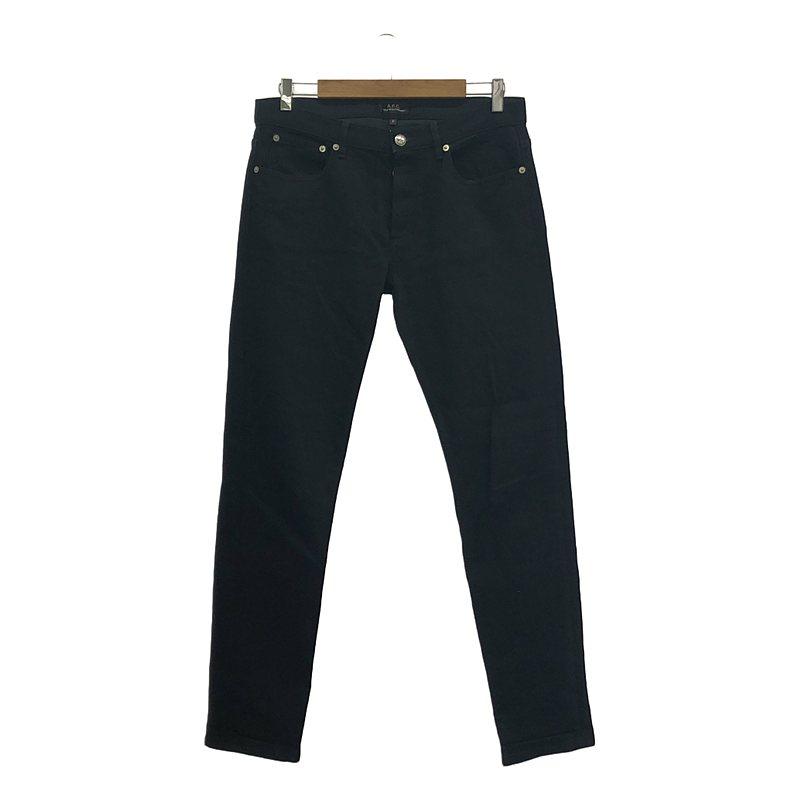 A.P.C. PETIT STANDARD ブラックデニム 31 Petit New Standard | Japanese Stretch Denim | A.P.C. Ready