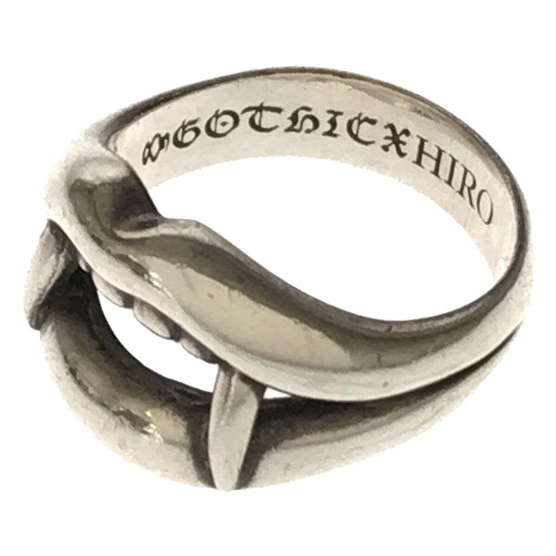 GOTHIC-YOHJI YAMAMOTO / ゴシック ヨウジヤマモト | 2021 | by HIRO VAMPIRE FANG RING ヴァンパイア ファング シルバーリング 箱・袋・クリーナークロス・ギャ｜kldclothing｜05