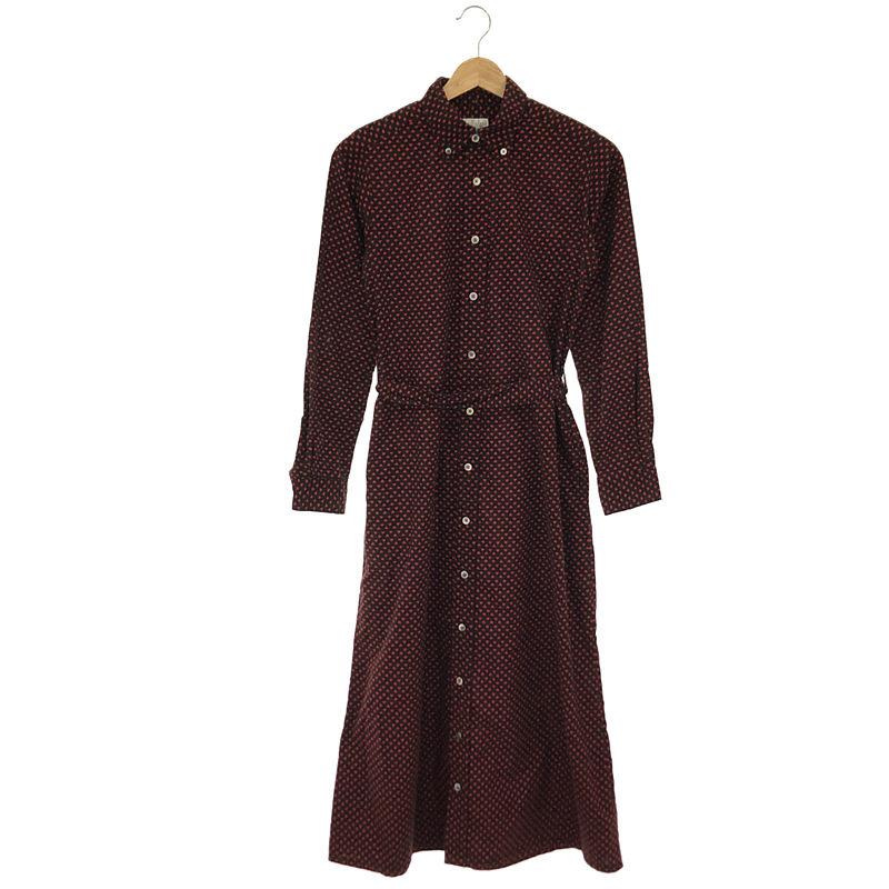 ENGINEERED GARMENTS ハート柄ロングシャツワンピース Engineered Garments / エンジニアドガーメンツ | ハートシャツ